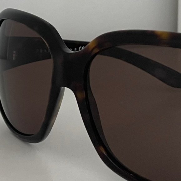 PRADA Sunglasses Tortoise Frame Brown Lenses main image 10